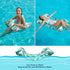 Hammock Hammock 4 1 Swimming Jasonwell Water Pool Floats - Fabric Inflatable Pool Float Floaties in (Saddle Lounge