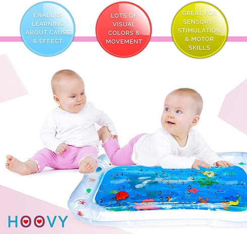 Tummy Colorful Time Water Mat for Infants - Fill N Fun Play Mat