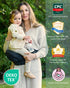 (0-50 lbs), Grownsy Ultra-Comfy Baby Carrier with Hip Seat, Enhanced Safety, Hands-Free Support for Newborn to Toddler