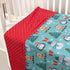 30 40 Inch Baby Blanket for Boys Girls Soft Minky with Double Layer Dotted Backing, Cartoon Printed x Receiving Blanket