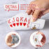 Metsyth 12 Pack,Decks Playing Cards of Cards,Jumbo Large Print Playing Cards for Adults Seniors,Colorful Poker Cards