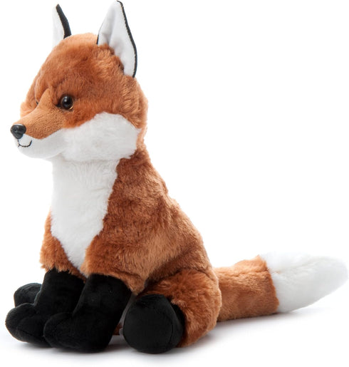 The Petting Zoo Fox Stuffed Animal - Wild Onez Zoo Animals, 12 inches Fox Plush Toy, Gifts for Kids