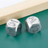 2 PCS Food Dice Game Anniversary Steel Gifts for Couple Wife Husband Food Decision Dinner Dice for Couple Fathers Day