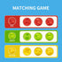 MOONTOY Dinosaur Matching Eggs for Toddlers, 12PCS Educational Learning Color & Shape Recognition Montessori Toy