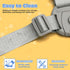 XZESH 5 High Chair Straps Replacement Compatible with Graco Highchairs, Replacement Harness Straps for Most Point High