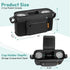 W2&X2, 2 Parent Console Fits for Wonderfold Wagon Stroller Organizer with Insulated Cup Holders, Multiple Storage