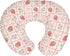 Boho Strawberry Flowers Baby Nursing Pillow Covers for Girl Strawberries Pink Bows