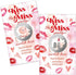 50 Pack Kiss The Miss Goodbye Scratch Off Game, Lipstick Scratch Cards for Bachelor Party Games, Country Wedding, Bridal Shower, Bridal Lottery Tickets, Wedding Shower Ideas, Baby Shower