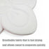 5 PandaEar Baby Bath Pad for Infant Newborn | Soft Flower Petals for Sink Bathtub Essentials Shower Gift (Pink)