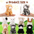 Lenwen 10 Pcs Cat Stuffed Animals Bulk, Soft Cuddly Plush Sets, Assorted Fluffy Kittens for Kids