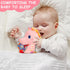 Baby Girl Toys 0-6 Months, Infant Musical Stuffed Animals with Bright Colors, Crinkle Sound Paper, Multi-Textures &