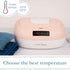 Settings Avec Maman La Caresse Baby Wipe Warmer - Baby Essentials for Girls - Wet Wipe Dispenser - Adjustable Heat