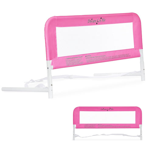 Dream On Me Mesh Security Bed Rail Toddler Safety Guard with breathable