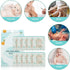 NUOBESTY 10Pcs Baby Belly Button Protectors, Waterproof Umbilical Cord Stickers for Newborns, Soft Navel Patch