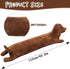 Enhopty 43” Giant Dachshund Dog Plush Pillow - Long Body Throw Sleeping Pillow for Kids, Christmas Gift (43inch,