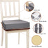Toddler Booster Seat for Dining Table, PU Washable Double Safe Straps Non-Slip Bottom Booster Seat Dining Toddler