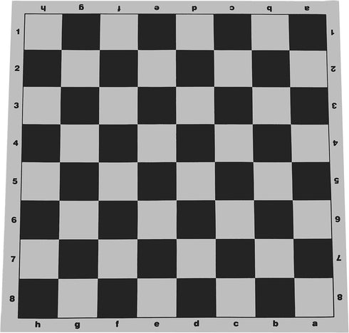 WE Games Tournament Chess Board, Portable Vinyl Travel Chess Mat, 20 in x 20 in for Kids and Adults
