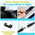 Thybro 1080P 4.3" 19.7ft 3-Row Baby Car Mirror Camera: Rearview Mirror Monitor - See Baby and Rear Traffic at Once
