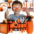 TOY Life Kids Tool Set with Kids Tool Belt & Toy Drill,