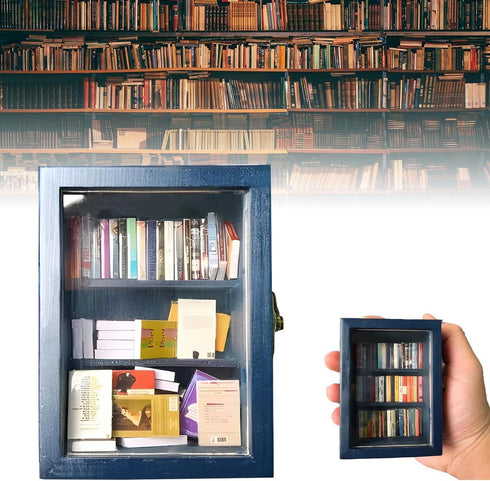 IAIHBBLY 60 Anxiety Bookshelf Mini Books with Pcs Mini Books for Anxiety BookshelfMiniature Dollhouse Books Assorted