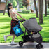 Qilmy 2pcs Sea Shark Wet Dry Bag Waterproof Reusable Baby Cloth Diaper Organizer for Travel, Beach, Stroller, Diapers