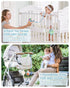 (Boy-3 Pack) LittleHugs Toy Straps for Stroller, Silicone Baby Tether Pacifier Clip, No Throw Travel Leash for High