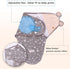 Miracle Baby 3-Pack 100% Swaddle Sack, Cotton Sleep Swaddles Wrap Blankets for Newborns & Infants, Soft & Adjustable