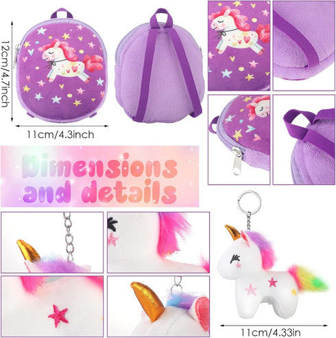 18 Inch Set Backpack Wettarn Doll Carrier with Clothes and Accessories Including Doll Travel Bag, Dress, Shoes