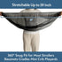 Magik & Kover 2 Pack Pack Baby Mosquito Net for Stroller, Playard & Bassinet, Reusable Bug Net for Cradles, Carrier
