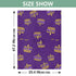 Dalzium Mardi Gras King Cake Purple Car Seat Cover Baby, Carseat Canopy Cover for Girl Boy, Breathable Baby Carrier