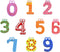 PENTA ANGEL 10Pcs Wooden Magnets, Large Cute Wood Magnetic Refrigerator Numbers for Home Office