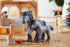Momma Playset HABA Little Friends and Baby - Cassandra Horse and Cleo Foal Chunky Plastic Farm Animal Toy Figures
