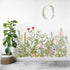 Flower Clusters Wall Decals, Removable DIY Peel and Stick Art Murals for Kids Room and Home Decoration
