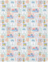 Summer 60x80 Colorful Beach Patchwork Baby Blankets for Girl Bright Seashells Girly Soft Flannel Nursery Bed Blanket