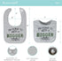The Peanutshell Terry Bib Set for Baby Boys | 10 pack for Feeding, Teething, & Drooling | Dinosaur