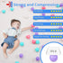 STARBOLO Ball Pit Balls for Kids, Mixed Star Heart Round Crush Proof Plastic Balls for Indoor Outdoor