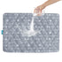 Pack and Play Mattress Protector Sheets, Fitted Waterproof Pad Cover, Compatible with Graco & Dream On Me, Gray Arrow