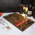 11 2 2 HOROW Horse Racing Game - Wooden Horse Race Board Game with Luxury Metal Horses Dice and Cardsfor Kentucky Derby