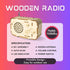 ZOVRION 8-12 8 9 10 11 12 STEM Wooden Radio Kit for Kids Age DIY Science Experiment, Wood Building Project, Perfect