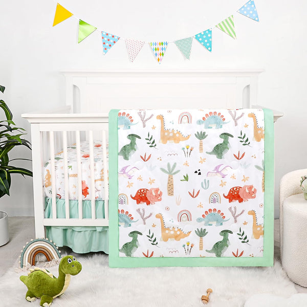 Baby Bedding Set for Boys Girls, 3 Pieces Nursery Bedding Set for