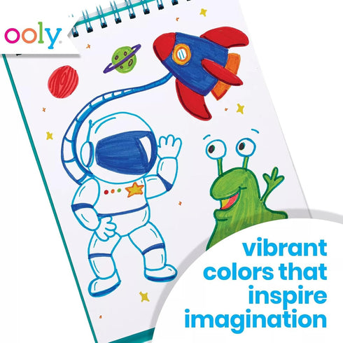 Ooly Thick Toddler Markers with Jumbo Grip, Mighty Mega Triangle Tip Markers for Toddlers with Jumbo Barrel, Perfect