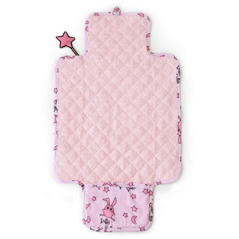 Milk&Moo Baby Changing Pad, Waterproof Portable Changing Pad Clutch, Foldable Ultra Soft