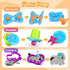 Sets 37pcs 3D VConejo Dough Tools Play for Kids, Clay and Dough Accessories with Storage Container, Mat, Cutters