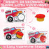 Seenelling 24 Sets Modeling Clay for Kid Mini Modelings Dough Bulk with Cards Goodies Bag Filler Classroom Gift