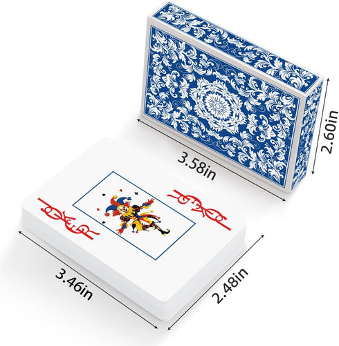 Metsyth 12 Pack,Decks Playing Cards of Cards,Jumbo Large Print Playing Cards for Adults Seniors,Colorful Poker Cards