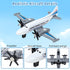 6 Pack, 3 4-7 8-12, Toy Airplane Diecast Airplane Toy for Boys Age Alloy Planes Model/Glider Planes/Airlines Plane Toys