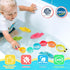 1-3 12+ 1+ 11 Zeewoo Baby Bath Toys for Kids Ages Toddler Bath Toys Mold Free Bathtub Toys for Months Pool Water Table