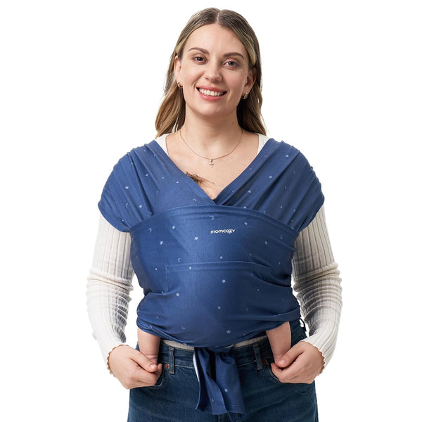 Momcozy Baby Wrap Carrier, Ergonomic Infant Slings for Newborn to Toddler 8-35