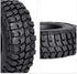 Hobbypark Soft Rubber SCX24 Tires 1.0 Rock Crawler for 1/18 TRX4M Axial SCX24 (4PCS, 54x20mm)