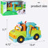 Toddler Tool Set Toy Trucks, Kids Mechanic Workbench with Electric Drill for 2 Year Old Boys